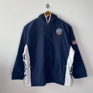 Navy‎ bradford exchange fleece jacket